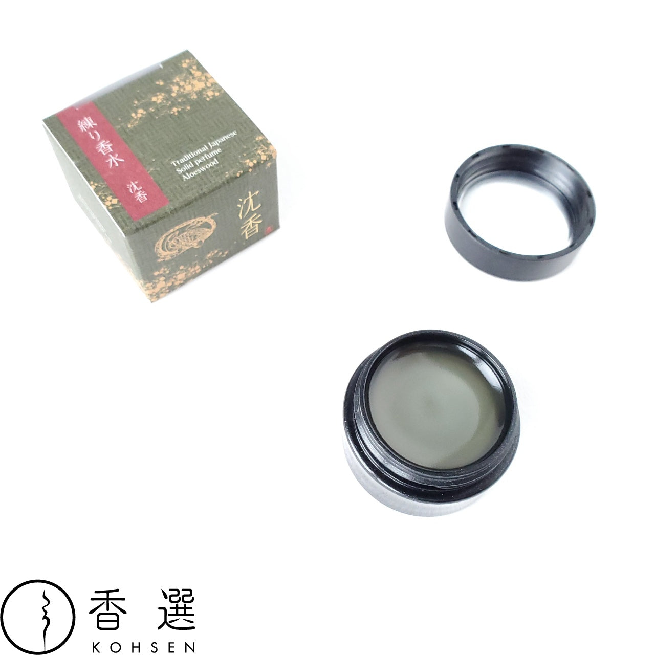 香彩堂 練り香水 沈香 Japanese Solid Perfume