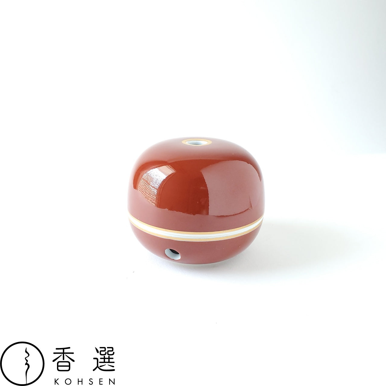 松栄堂 香炉 みゆき 朱巻