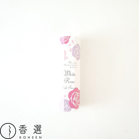 香彩堂 ローズ スティックインセンス ホワイト・ローズ White Rose お香 お線香 インセンス 京都 スティック型 日本製 アロマ