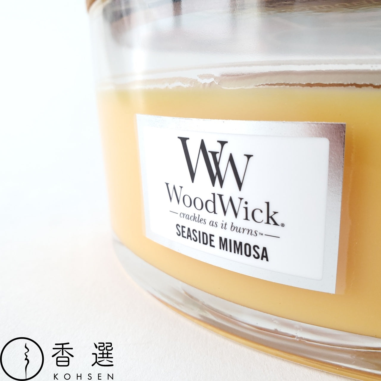 WoodWick ハースウィック L シーサイドミモザ SEASIDE MIMOSA ウッドウィック キャンドル