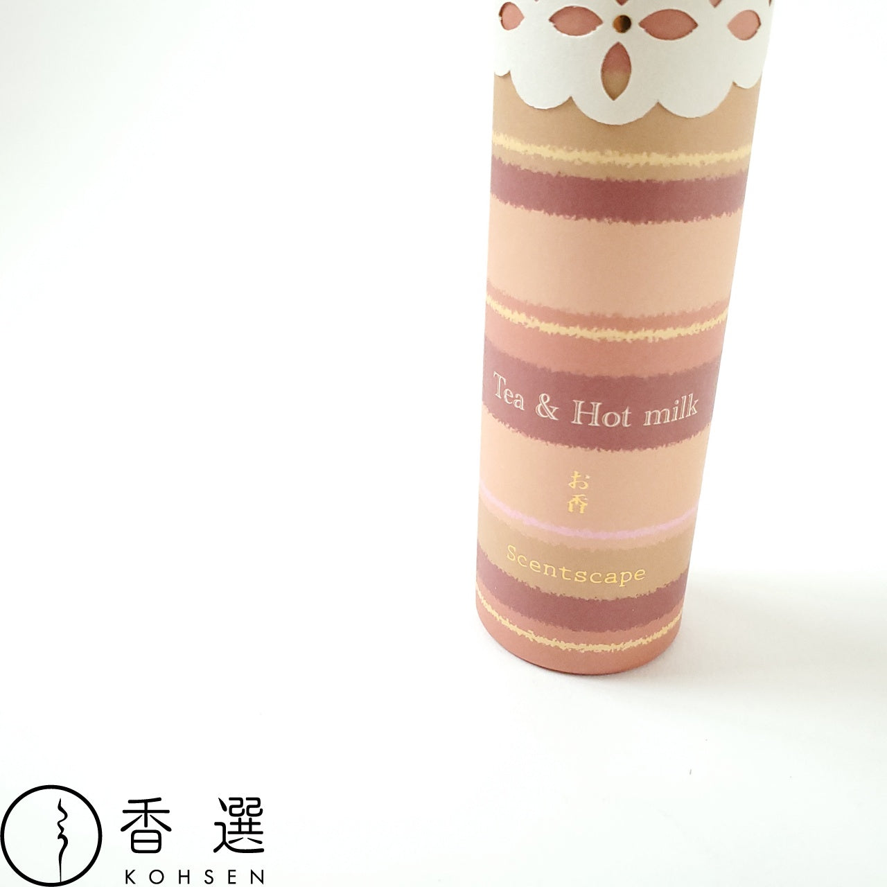日本香堂 セントスケープ秋冬 Tea&Hot milk 紙筒 スティック お香 日本